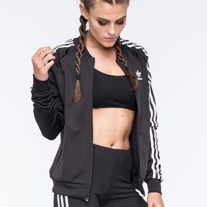 Adidas Supergirl track jacket XS